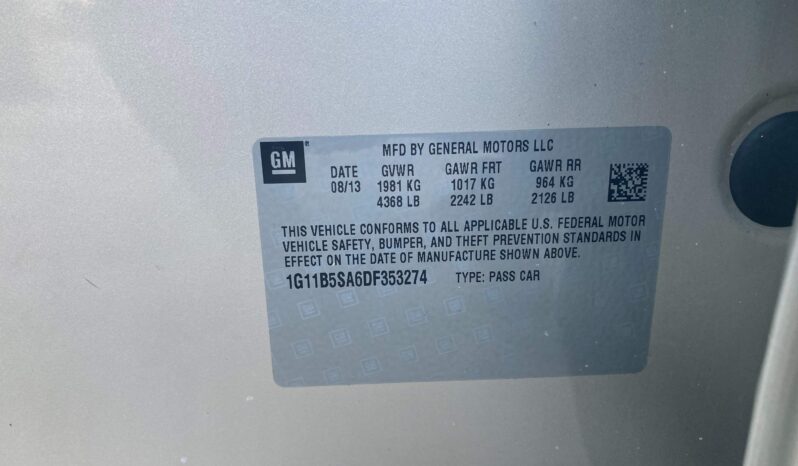 
								2013 Chevy Malibu full									