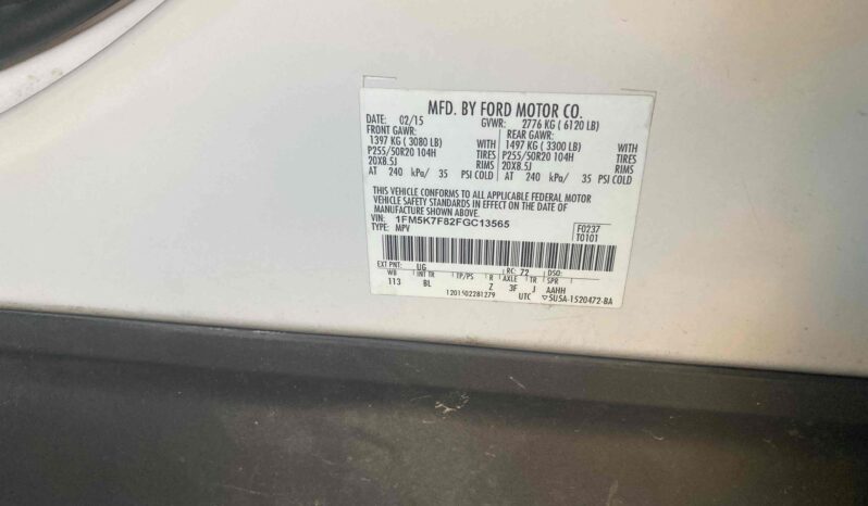 
								2015 Ford Explorer full									